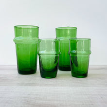 Lade das Bild in den Galerie-Viewer, Beldi Gläser Grün
