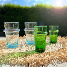 Lade das Bild in den Galerie-Viewer, Beldi Gläser Grün