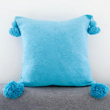 Lade das Bild in den Galerie-Viewer, Pompom-Kissen Uni