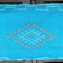 Load image into Gallery viewer, Sabra Cushion Large Turquoise
