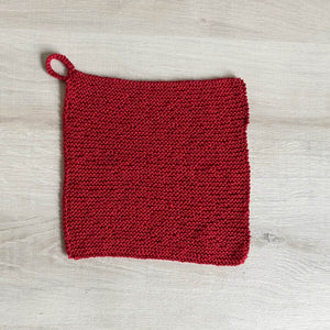 Knitted dishcloths